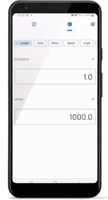 Calculator - Unit Converter android App screenshot 4