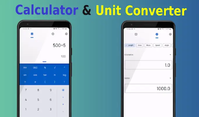 Calculator - Unit Converter android App screenshot 7